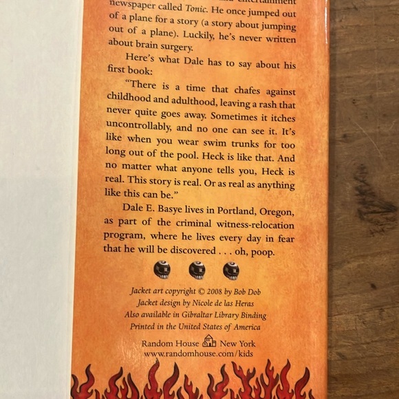 Book : Heck: Where the Bad Kids Go by Dale E. Basye - Picture 7 of 14